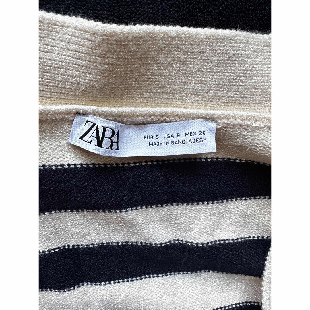 ZARA(ザラ)の✴︎ZARAボーダーカーディガン✴︎ レディースのトップス(カーディガン)の商品写真