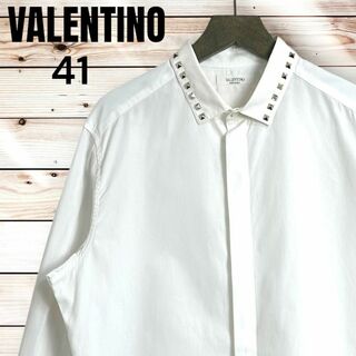 ヴァレンティノ(VALENTINO)の☆人気モデル☆ヴァレンチノ ロックスタッズ カッターシャツ 41 ドレスシャツ(シャツ)