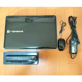 トウシバ(東芝)の★バッテリー新品,SSD交換済★ TOSHIBA dynabook TX/66(ノートPC)