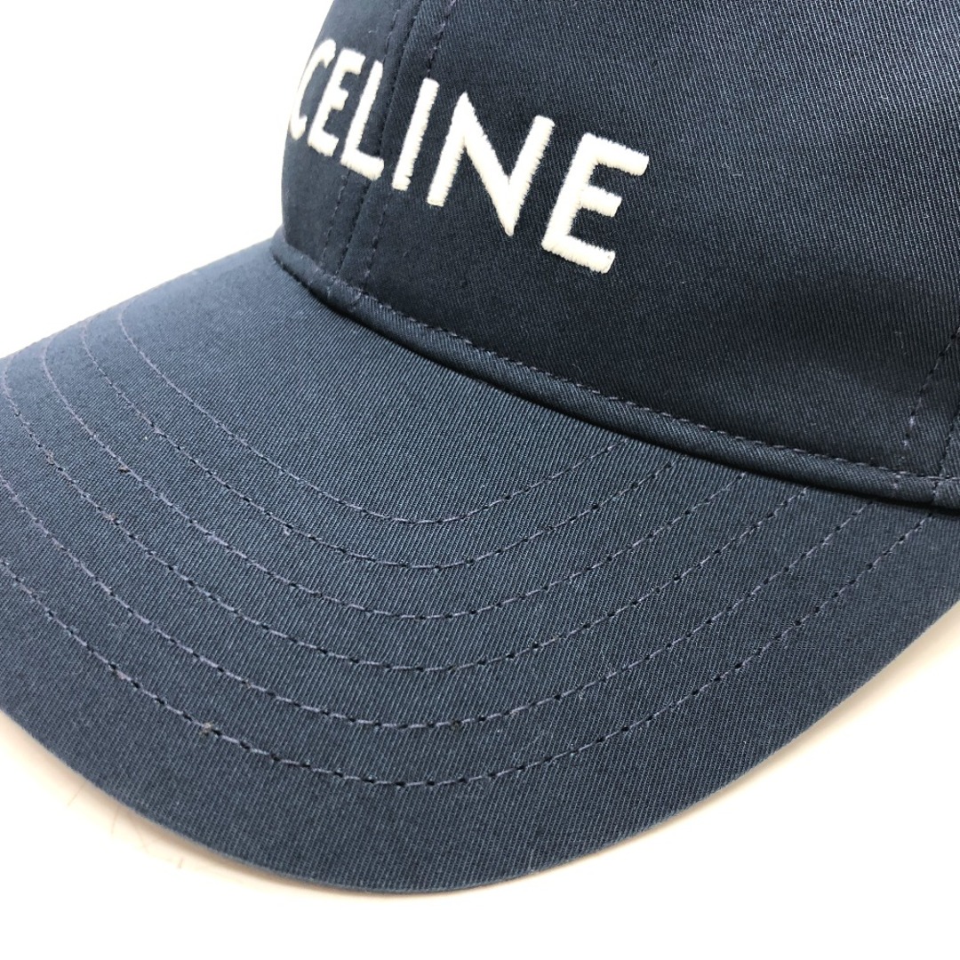 celine(セリーヌ)のセリーヌ CELINE ベースボールキャップ 2AUS9969P エンブロイダリー キャップ コットン ネイビー 未使用 レディースの帽子(キャップ)の商品写真