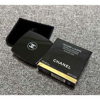 シャネル(CHANEL)のCHANEL シャネル プードゥル ルミエール #40 ホワイト オパール(フェイスパウダー)