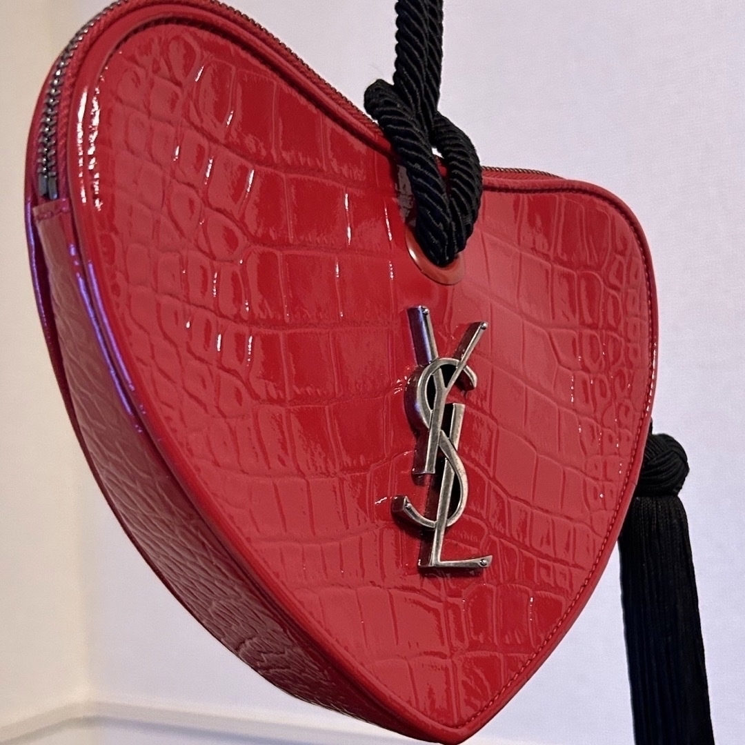 SAINT LAURENT - 最終値下げ ysl サンローラン ハート バッグの SAINT LAURENT - 最終値下げ ysl サンローラン ハート バッグの