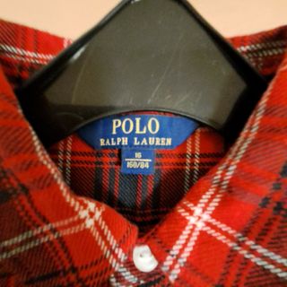 ポロラルフローレン(POLO RALPH LAUREN)のポロラルフローレン　160　長袖ワンピース(ワンピース)