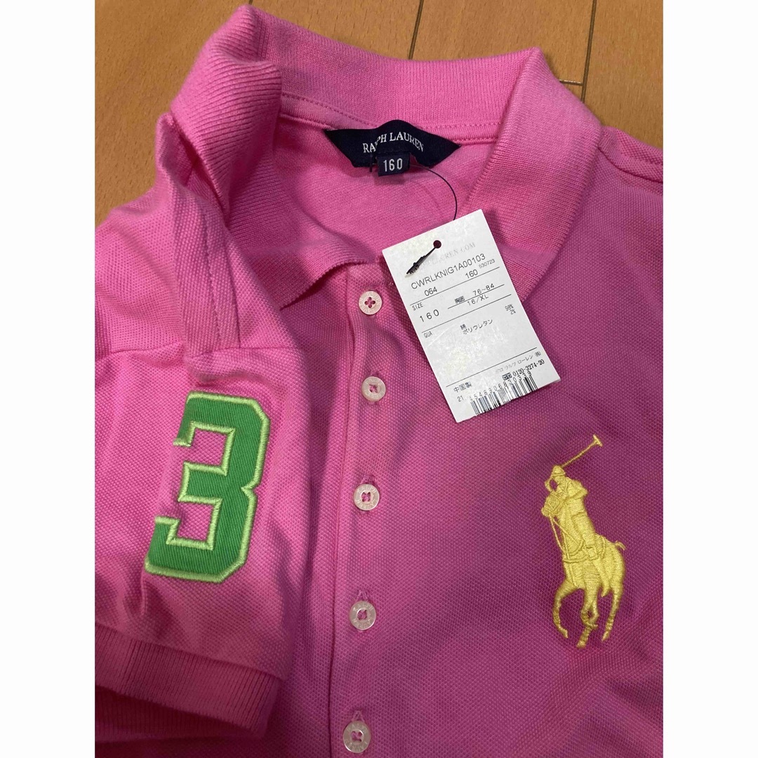 POLO RALPH LAUREN(ポロラルフローレン)のtokyo_style_2020様専用です　ラルフローレンのポロ　ネイビーピンク レディースのトップス(ポロシャツ)の商品写真