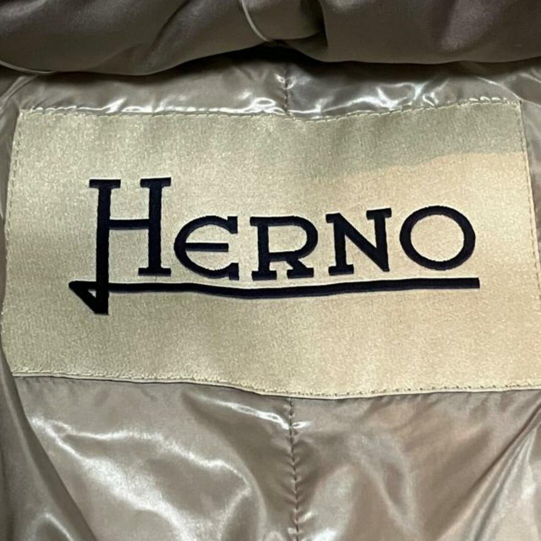 HERNO(ヘルノ)のヘルノ ダウンコート サイズ40 M美品  レディースのジャケット/アウター(ダウンコート)の商品写真