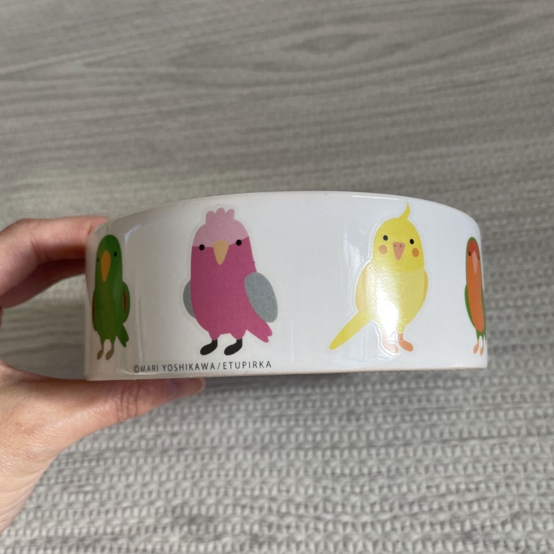 えとぴりか　鳥　インコ　プレート その他のペット用品(鳥)の商品写真