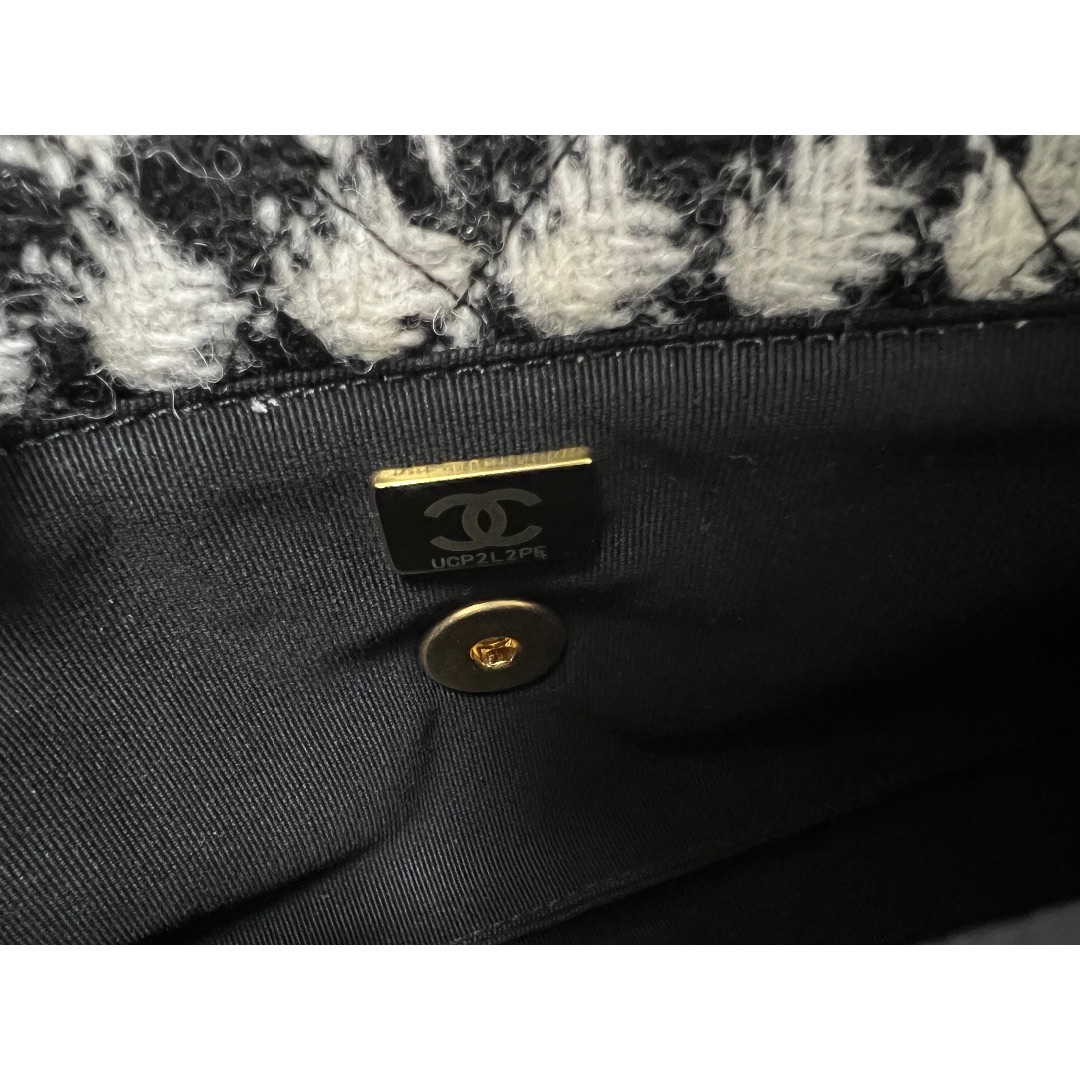 【可愛い千鳥格子のツイード】CHANEL ミニ ショッピング バッグ CHANEL - CHANEL シャネル ミニマトラッセ チェーンショルダー