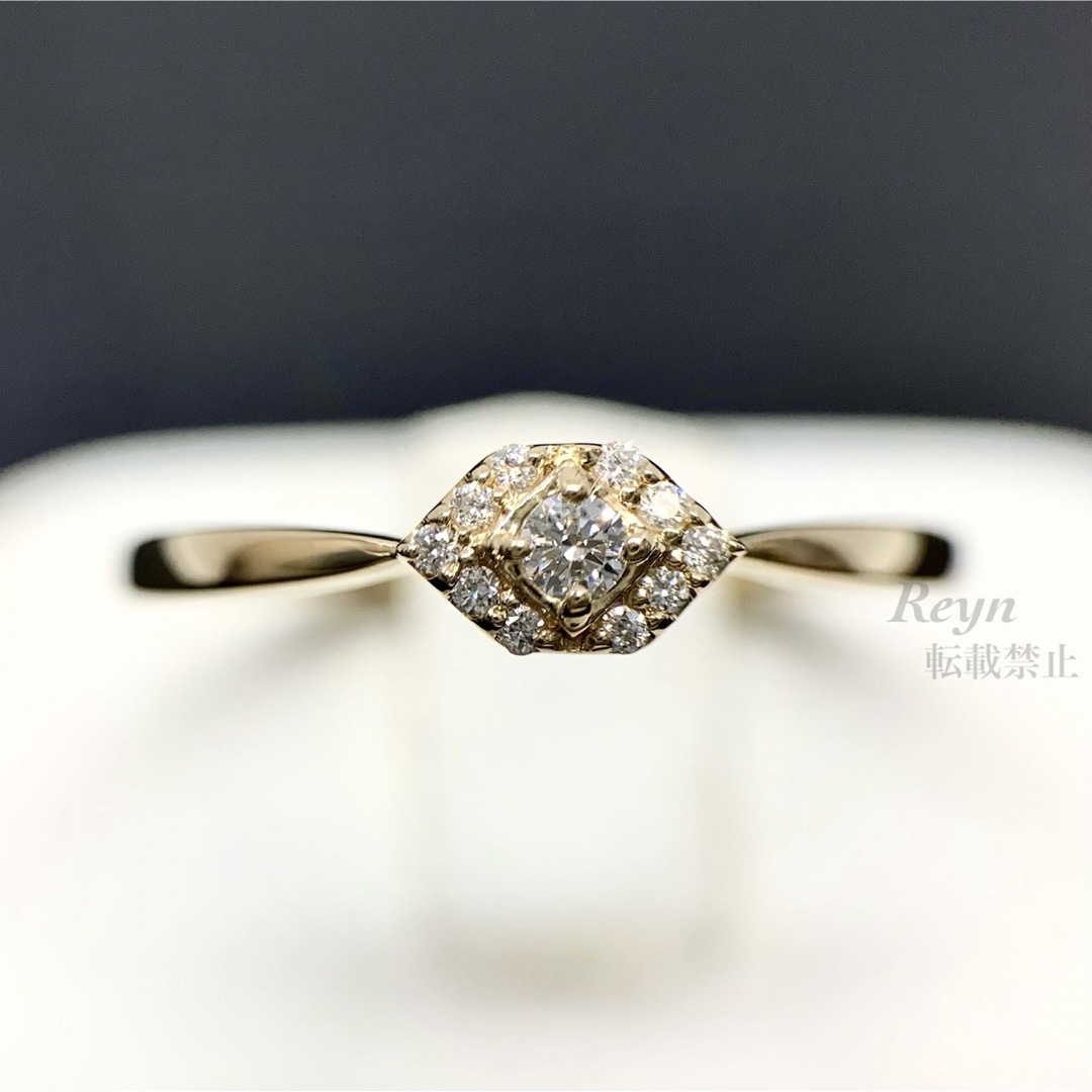 Vendome Aoyama(ヴァンドームアオヤマ)の[新品仕上済] ヴァンドーム青山 k18 ダイヤモンド リング  6.5号 レディースのアクセサリー(リング(指輪))の商品写真