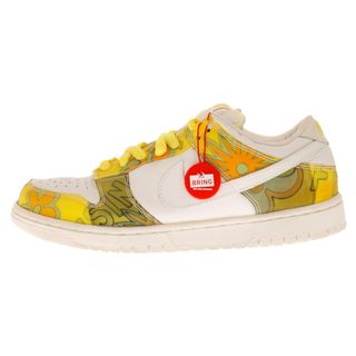 ナイキ(NIKE)のNIKE SB ナイキエスビー DUNK LOW PRO SB DE LA SOUL 304292-171 ダンク デラソウル ローカットスニーカー US10/28cm ホワイト/イエロー(スニーカー)