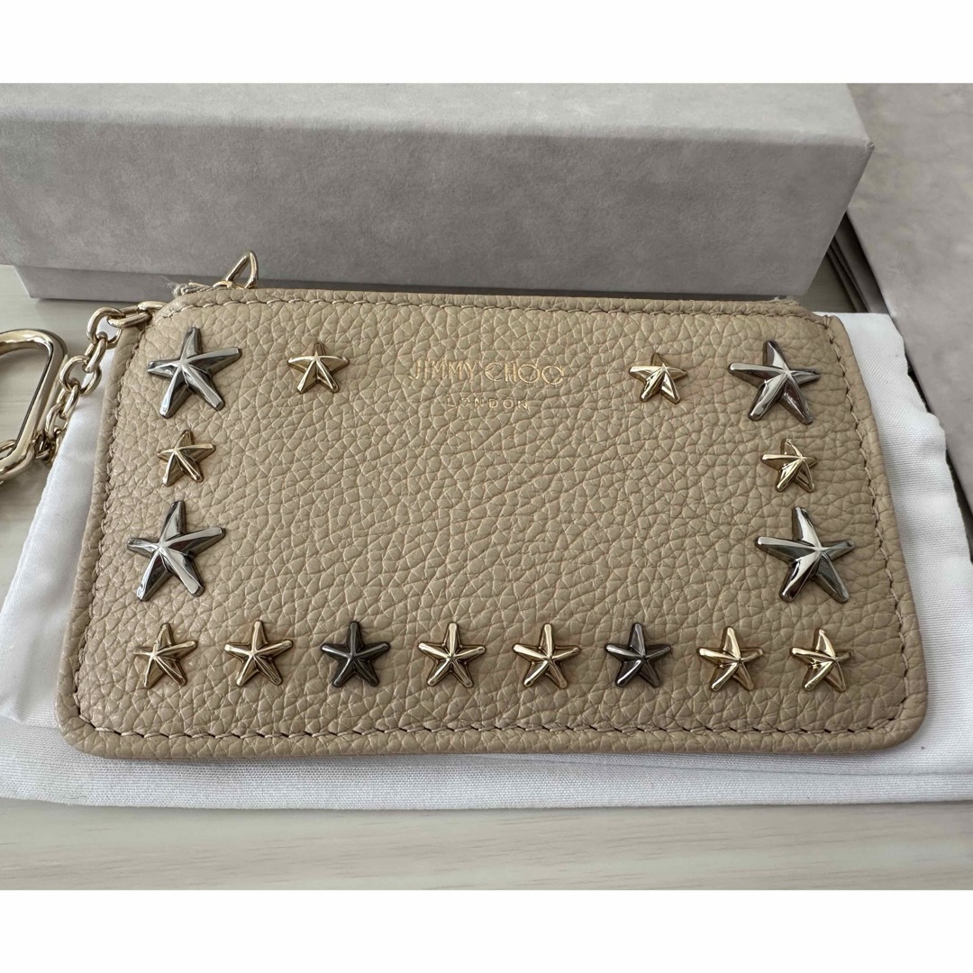 JIMMY CHOO(ジミーチュウ)の★新品★ジミーチュウ  JIMMY CHOO キーケース　コインケース レディースのファッション小物(キーケース)の商品写真