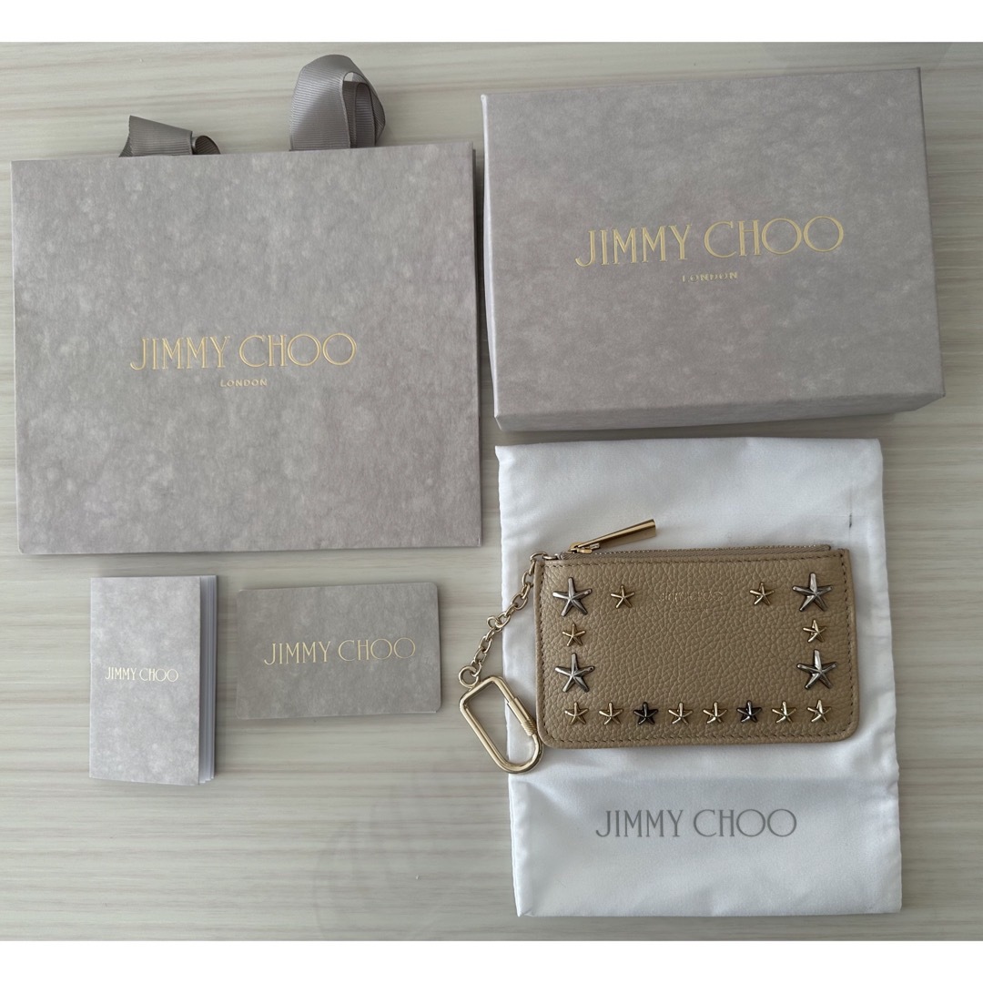 JIMMY CHOO(ジミーチュウ)の★新品★ジミーチュウ  JIMMY CHOO キーケース　コインケース レディースのファッション小物(キーケース)の商品写真