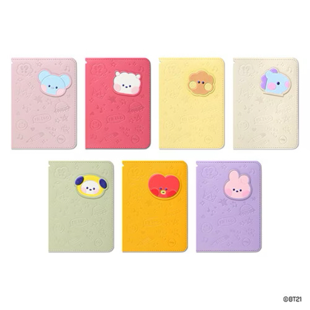 防弾少年団(BTS)(ボウダンショウネンダン)のお値下げ❗️bt21 パスポートケース　パスポートカバー　COOKY❣️ エンタメ/ホビーのおもちゃ/ぬいぐるみ(キャラクターグッズ)の商品写真