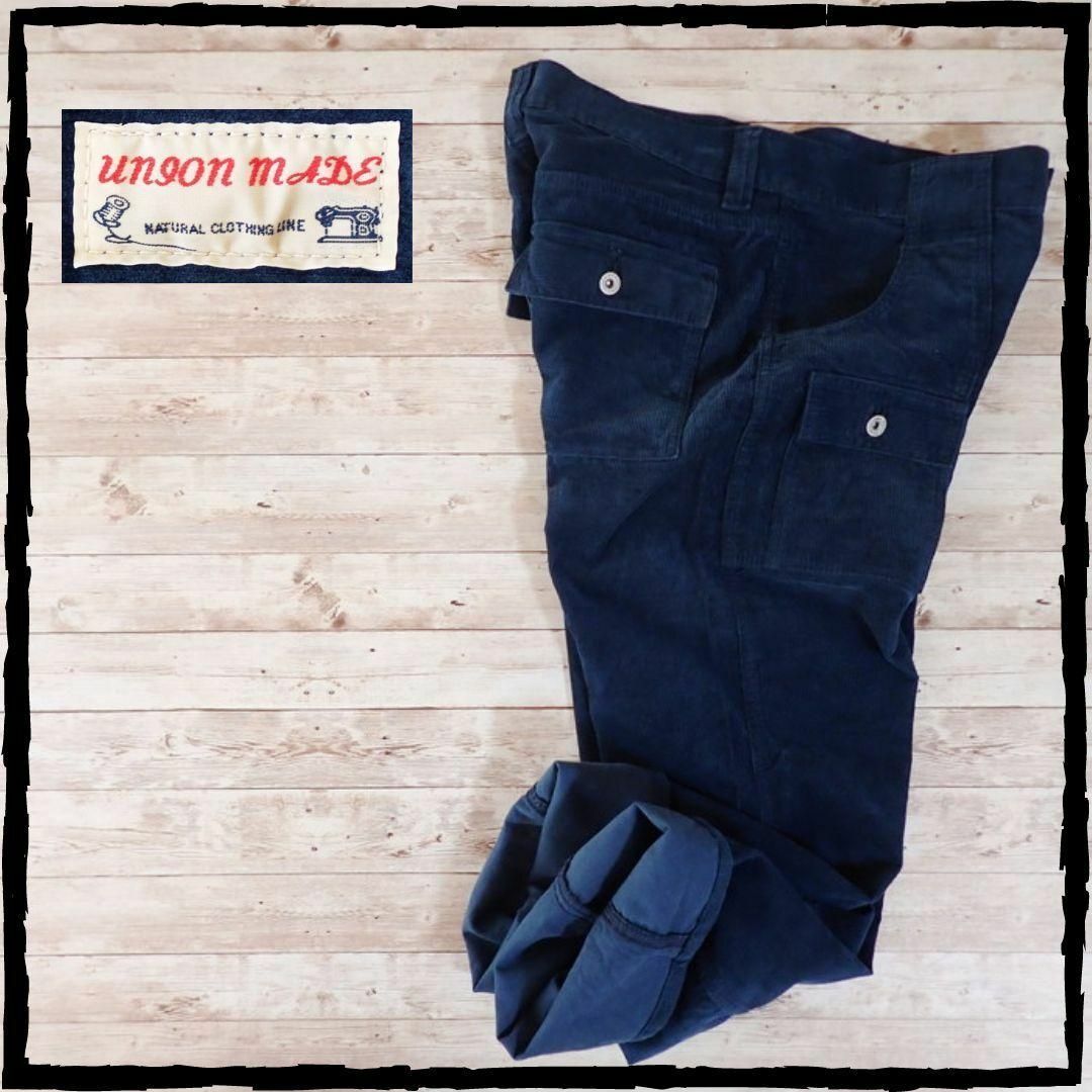 BIG JOHN(ビッグジョン)の美品 ビッグジョン ユニオンメイド コーデュロイ ブッシュパンツ ウエスト85 メンズのパンツ(ワークパンツ/カーゴパンツ)の商品写真
