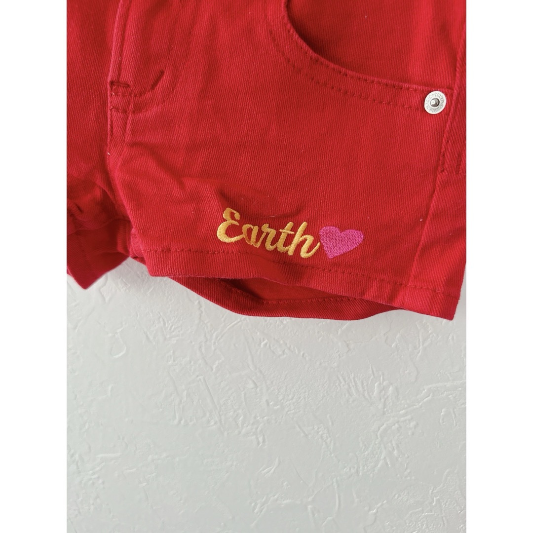 EARTHMAGIC(アースマジック)のEARTHMAGIC★ショートパンツ　130 キッズ/ベビー/マタニティのキッズ服女の子用(90cm~)(パンツ/スパッツ)の商品写真