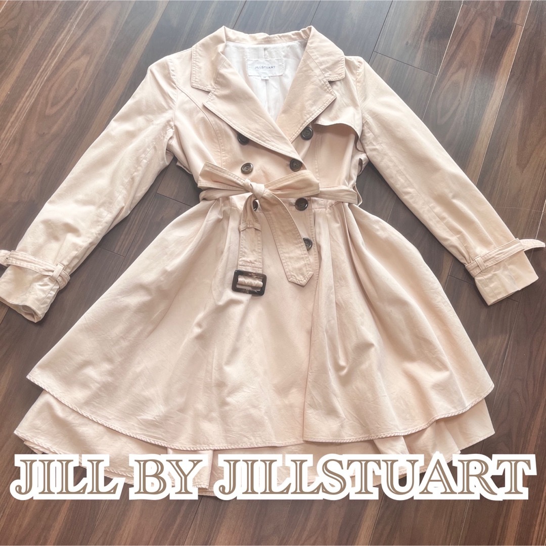 JILL by JILLSTUART(ジルバイジルスチュアート)のジルバイジルスチュアート ドレス トレンチコート トレンチ ワンピース レディースのジャケット/アウター(トレンチコート)の商品写真