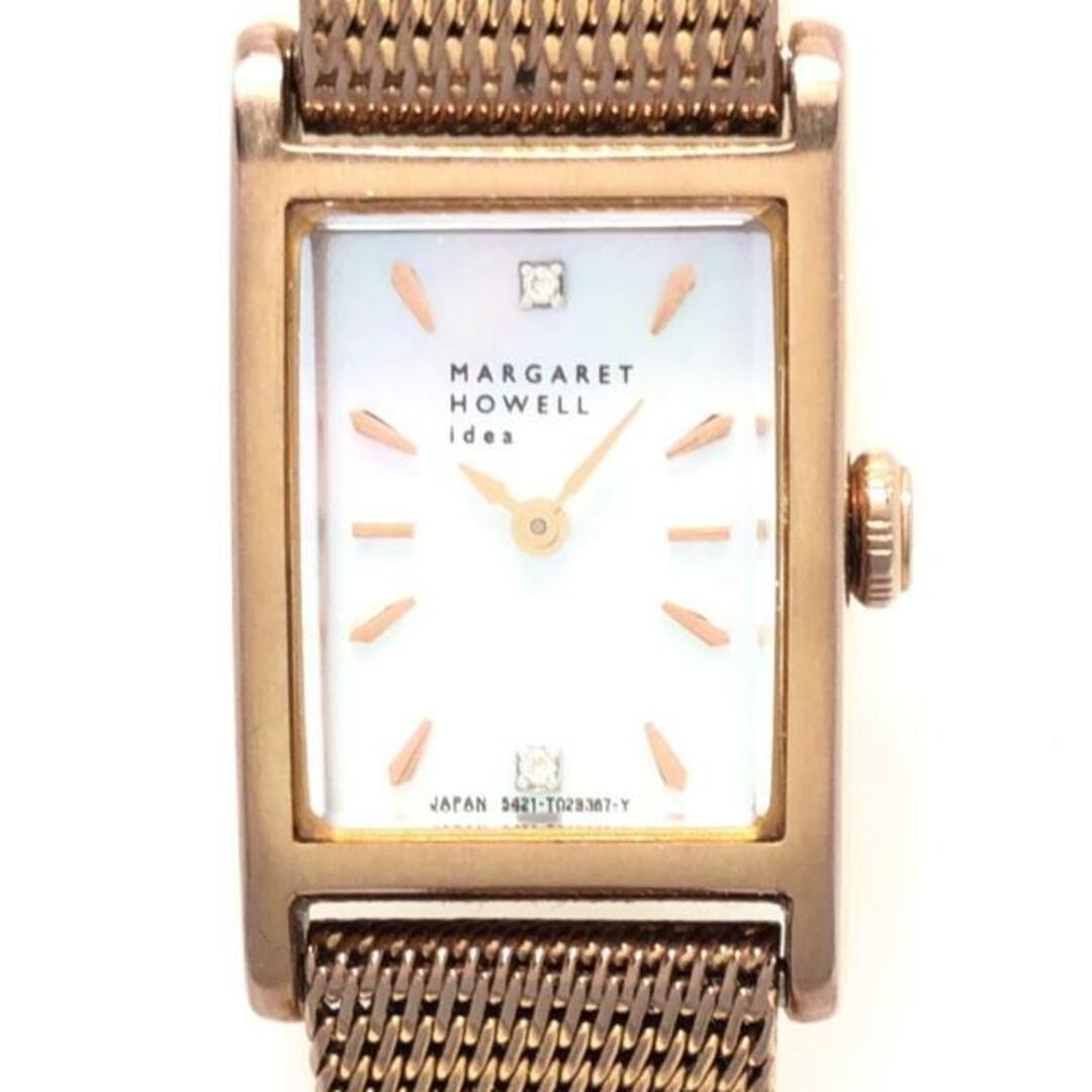 ファッション小物マーガレットハウエル 腕時計 - レディース