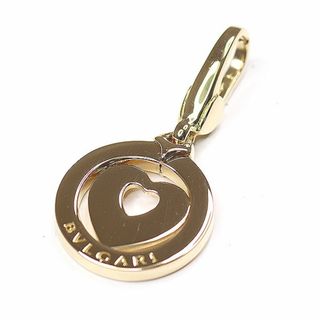 ブルガリ(BVLGARI)のブルガリ BVLGARI トンド ハート チャーム ペンダントトップ K18イエローゴールド 750YG 仕上げ済【中古】(チャーム)