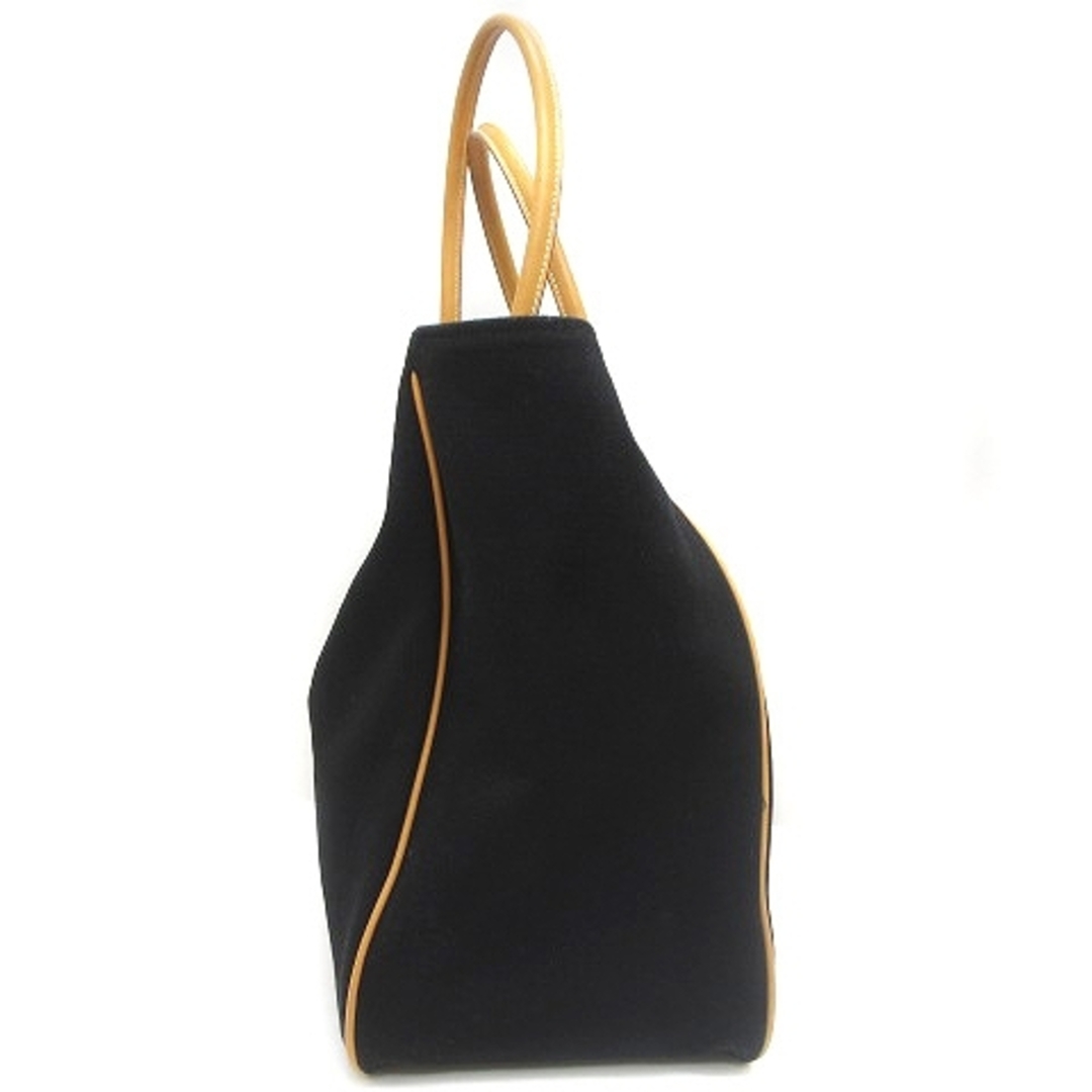 Ralph Lauren(ラルフローレン)のラルフローレン トートバッグ ビッグポニー 刺繍 キャンバス 黒 ブラック レディースのバッグ(トートバッグ)の商品写真