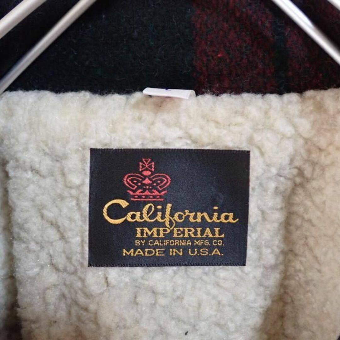 美品 CALIFORNIA MFG.CO. ウール ハンティング ジャケット メンズのジャケット/アウター(ブルゾン)の商品写真