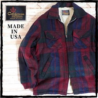 美品 CALIFORNIA MFG.CO. ウール ハンティング ジャケット