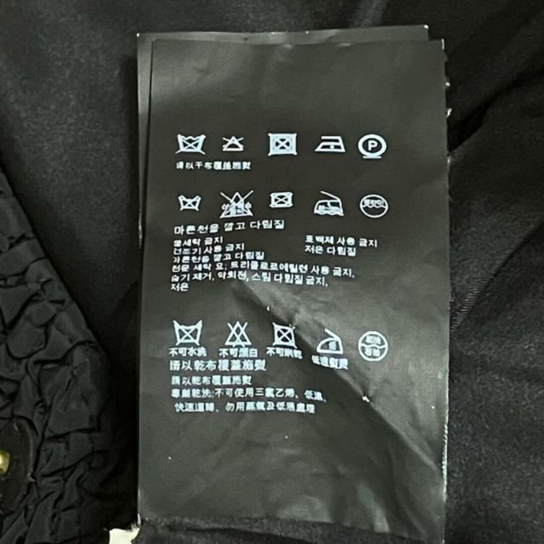 PRADA - プラダ コート サイズ38 S レディース - 黒の通販 by PRADA - プラダ コート サイズ38 S レディース - 黒の通販 by