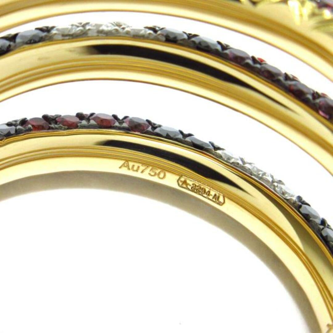 Gucci(グッチ)のグッチ 3連リング 10美品  ウロボロス 3連 レディースのアクセサリー(リング(指輪))の商品写真