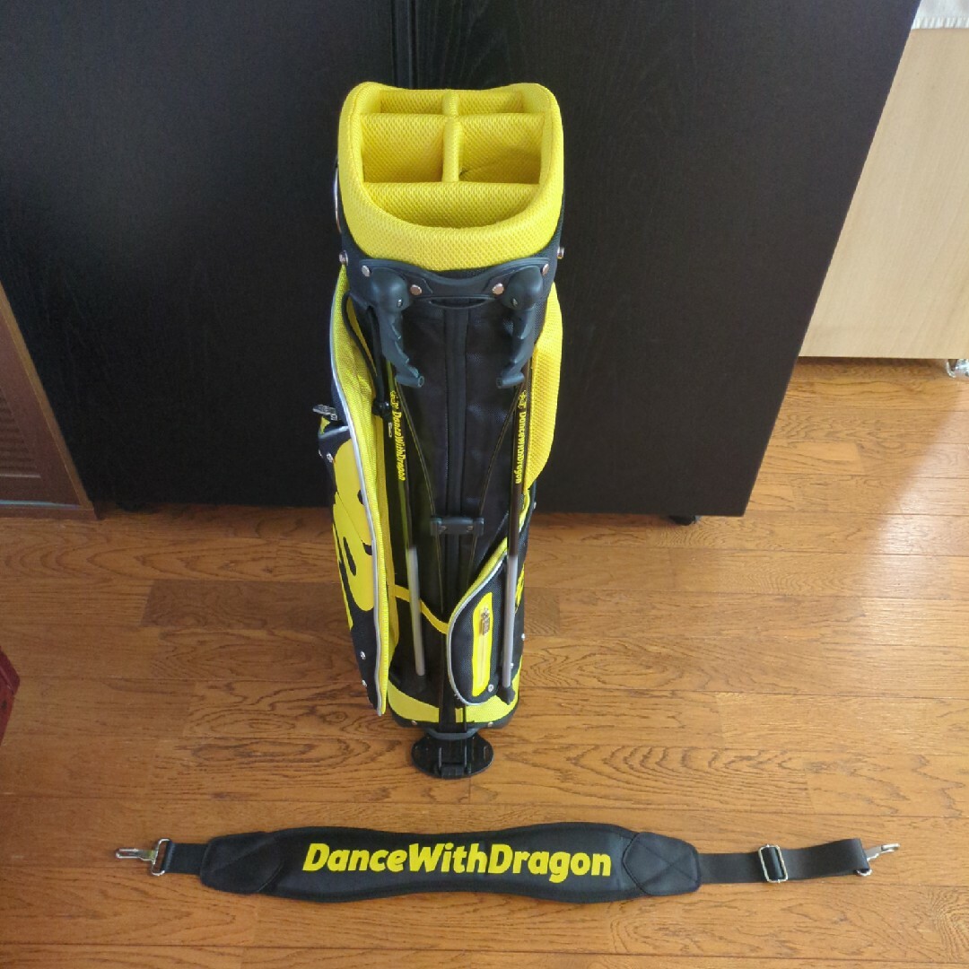 Dance With Dragon(ダンスウィズドラゴン)のキャディバッグ スポーツ/アウトドアのゴルフ(バッグ)の商品写真