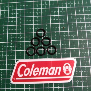 コールマン(Coleman)のコールマン/Coleman  チェックバルブ用 Oリング パッキン ６個(ストーブ/コンロ)