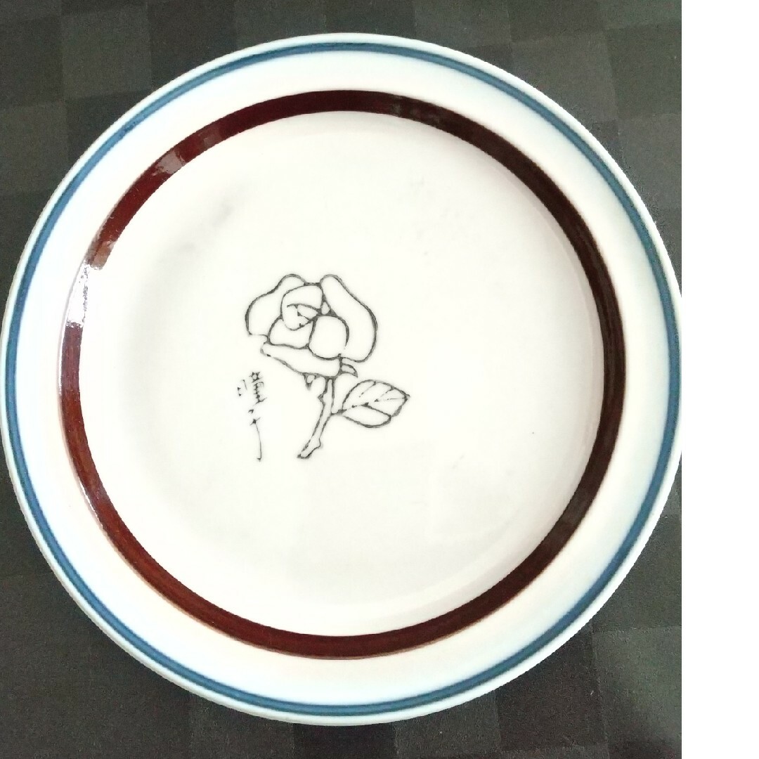 昭和レトロ 安達曈子 薔薇 食器セット インテリア/住まい/日用品のキッチン/食器(食器)の商品写真