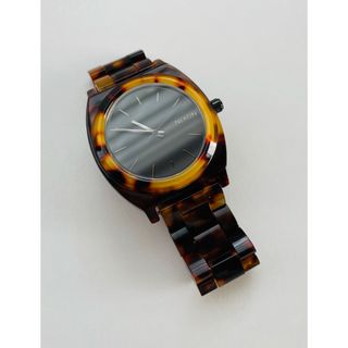 NIXON - 【電池新品の美品】NIXONのTIME TELLER 濃いべっ甲カラー③