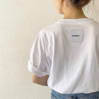 【non-non様専用】howdy.back label T.White(Tシャツ(半袖/袖なし))