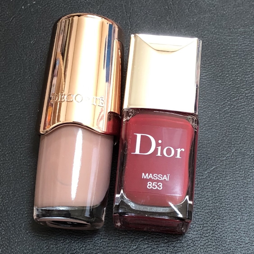 Dior(ディオール)のネイル ディオール ヴェルニ 853 &コスメデコルテ BE340 コスメ/美容のネイル(マニキュア)の商品写真