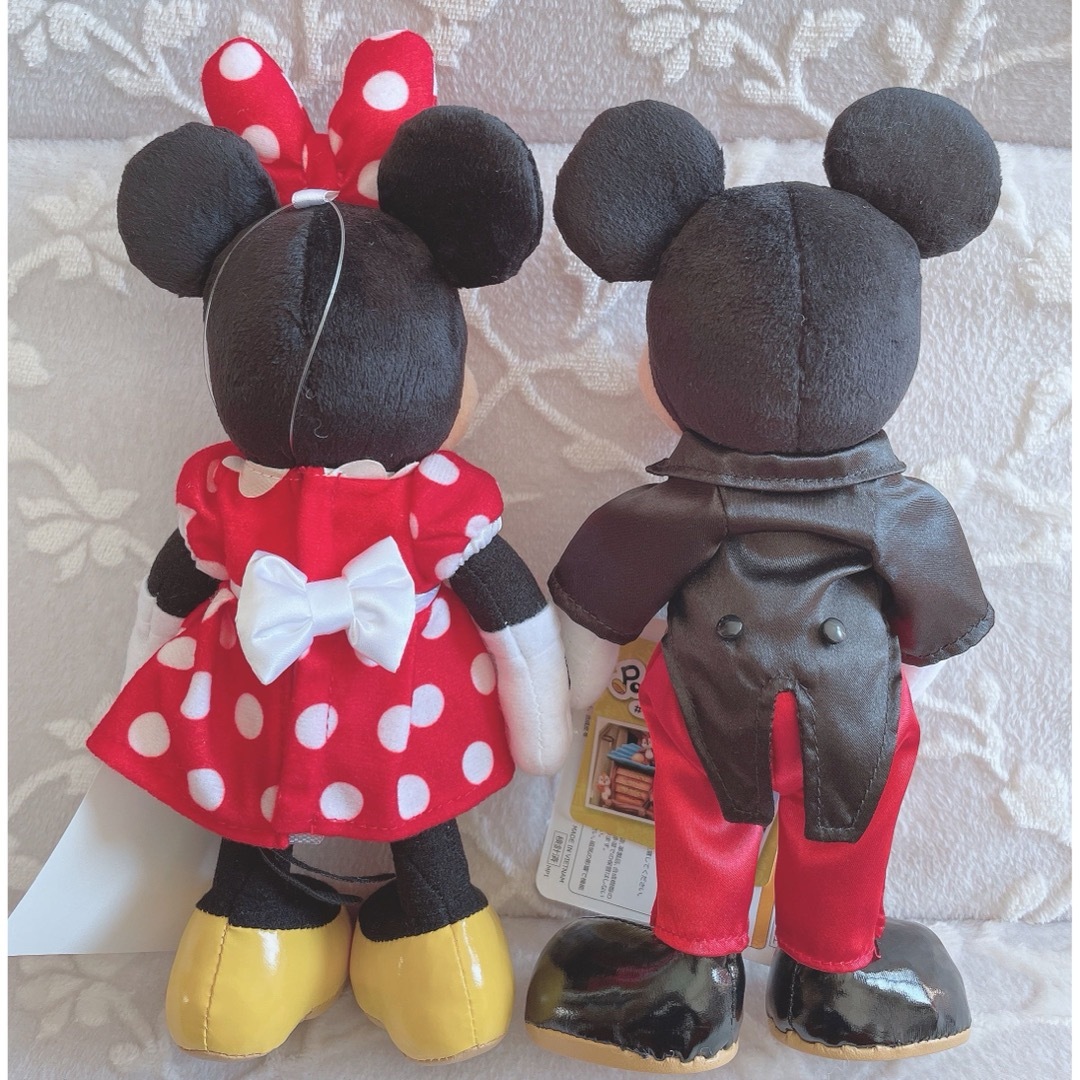 Disney(ディズニー)の⚠️まとめ売り　ポージープラッシー　ミッキー　ミニー エンタメ/ホビーのおもちゃ/ぬいぐるみ(キャラクターグッズ)の商品写真