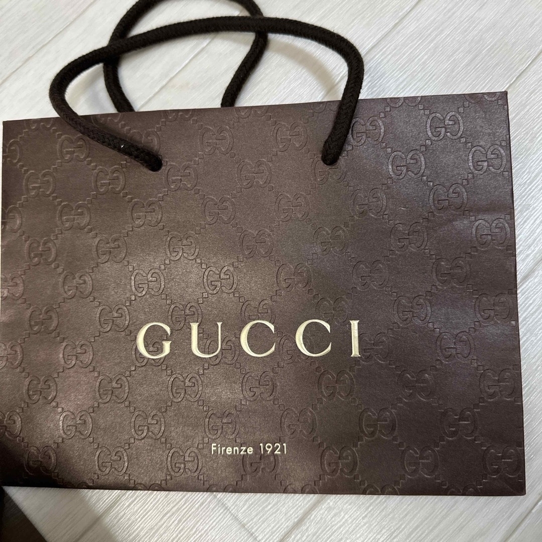 Gucci(グッチ)のGUCCIの箱と紙袋とリボン メンズのファッション小物(その他)の商品写真