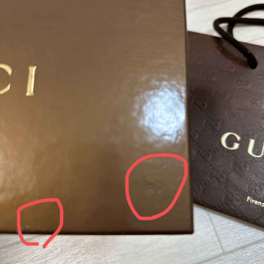 Gucci(グッチ)のGUCCIの箱と紙袋とリボン メンズのファッション小物(その他)の商品写真