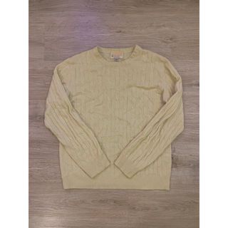 ビューティアンドユースユナイテッドアローズ(BEAUTY&YOUTH UNITED ARROWS)のビューティーアンドユース　ケーブルニット　カシミア100% クリーム(ニット/セーター)