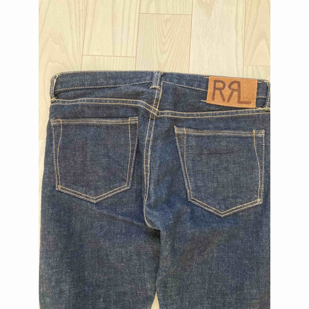 RRL(ダブルアールエル)のRRL スキニーパンツ　赤耳　セルビッチ　w27 美品 メンズのパンツ(デニム/ジーンズ)の商品写真