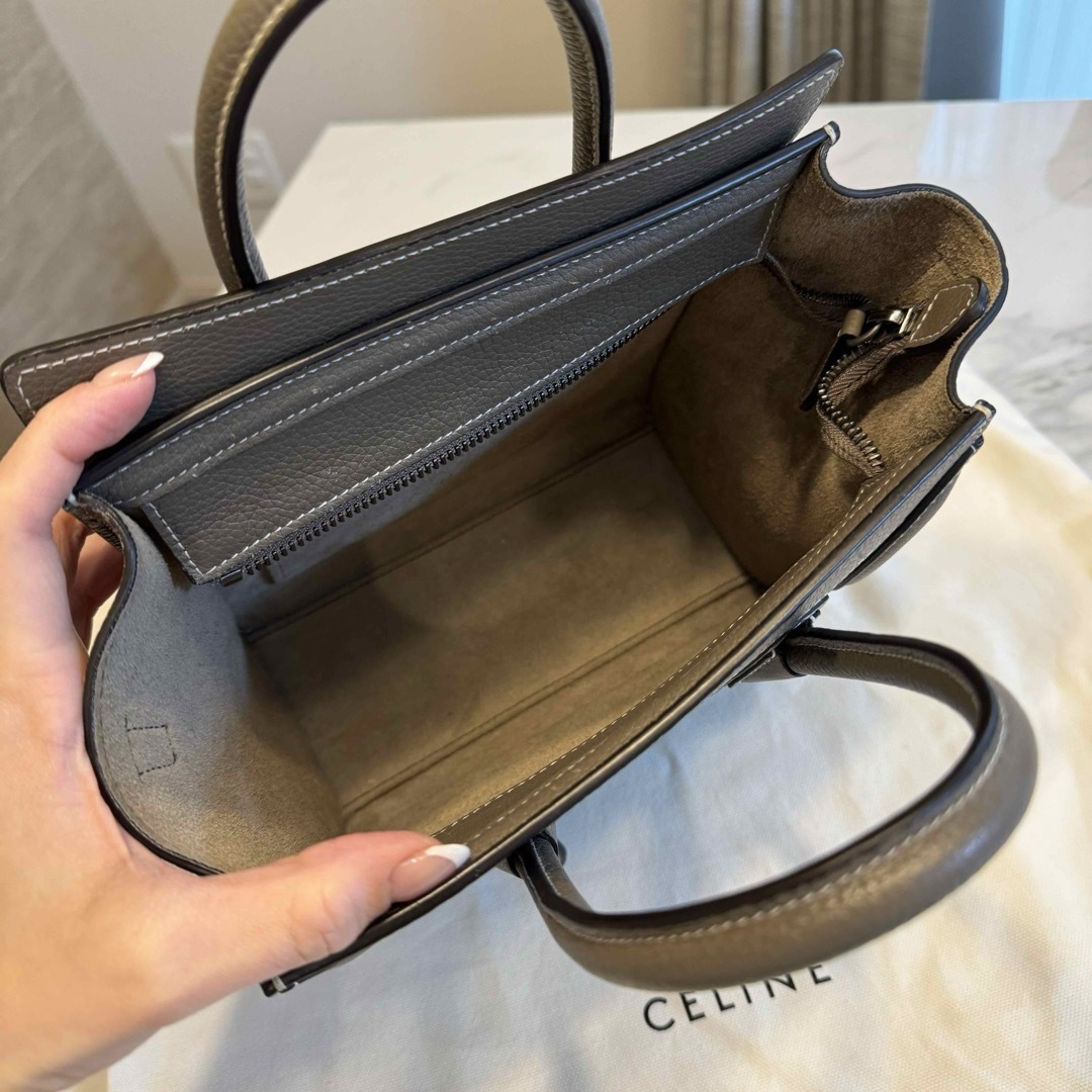 celine(セリーヌ)の【mary様専用】CELINE ラゲージナノ カーフスキン スリ レディースのバッグ(ハンドバッグ)の商品写真