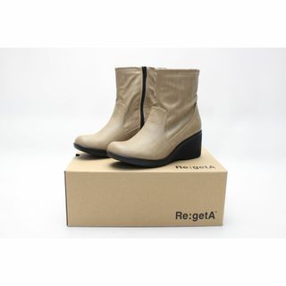 リゲッタ(Re:getA)の新品♪Re:getA サイドZIPウエッジブーツ(S)/01(ブーツ)