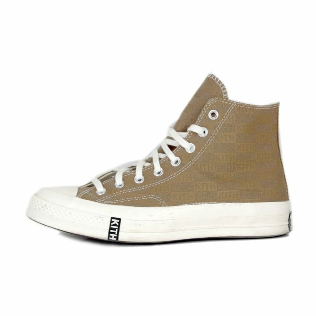 ライトブラウンサイズキス KITH ×コンバース CONVERSE ■ 【 Chuck Taylor All Star 70 HI A01623C 】 チャック テイラー オール スター 70 ハイ タン スニーカー w17063