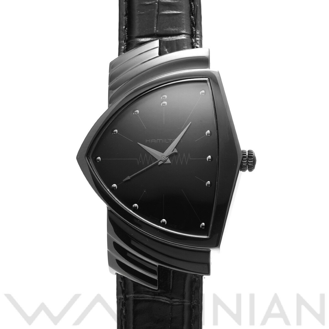 腕時計(アナログ)ハミルトン HAMILTON H24401731 ブラック メンズ 腕時計