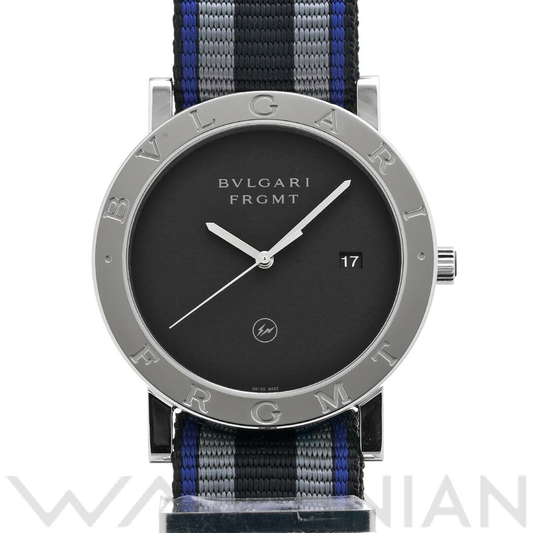 BVLGARI(ブルガリ)の中古 ブルガリ BVLGARI BB41S ブラック メンズ 腕時計 メンズの時計(腕時計(アナログ))の商品写真