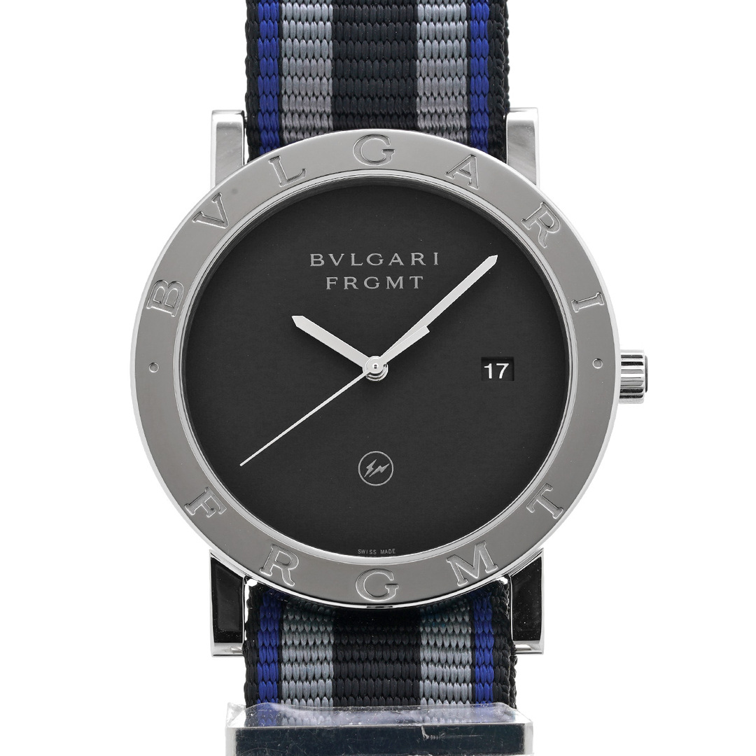 BVLGARI(ブルガリ)の中古 ブルガリ BVLGARI BB41S ブラック メンズ 腕時計 メンズの時計(腕時計(アナログ))の商品写真