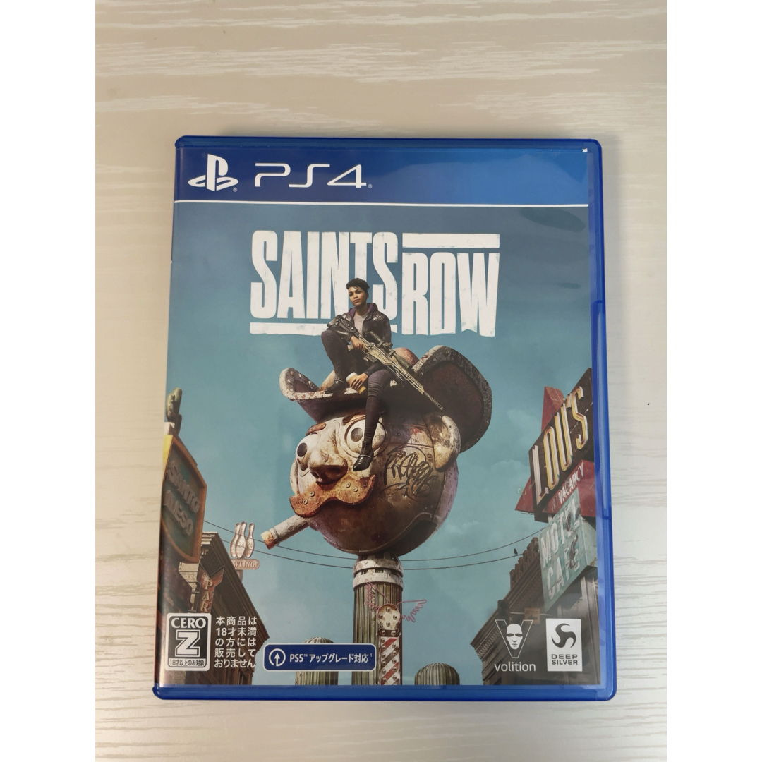 PlayStation4(プレイステーション4)のSaints Row（セインツロウ） エンタメ/ホビーのゲームソフト/ゲーム機本体(家庭用ゲームソフト)の商品写真