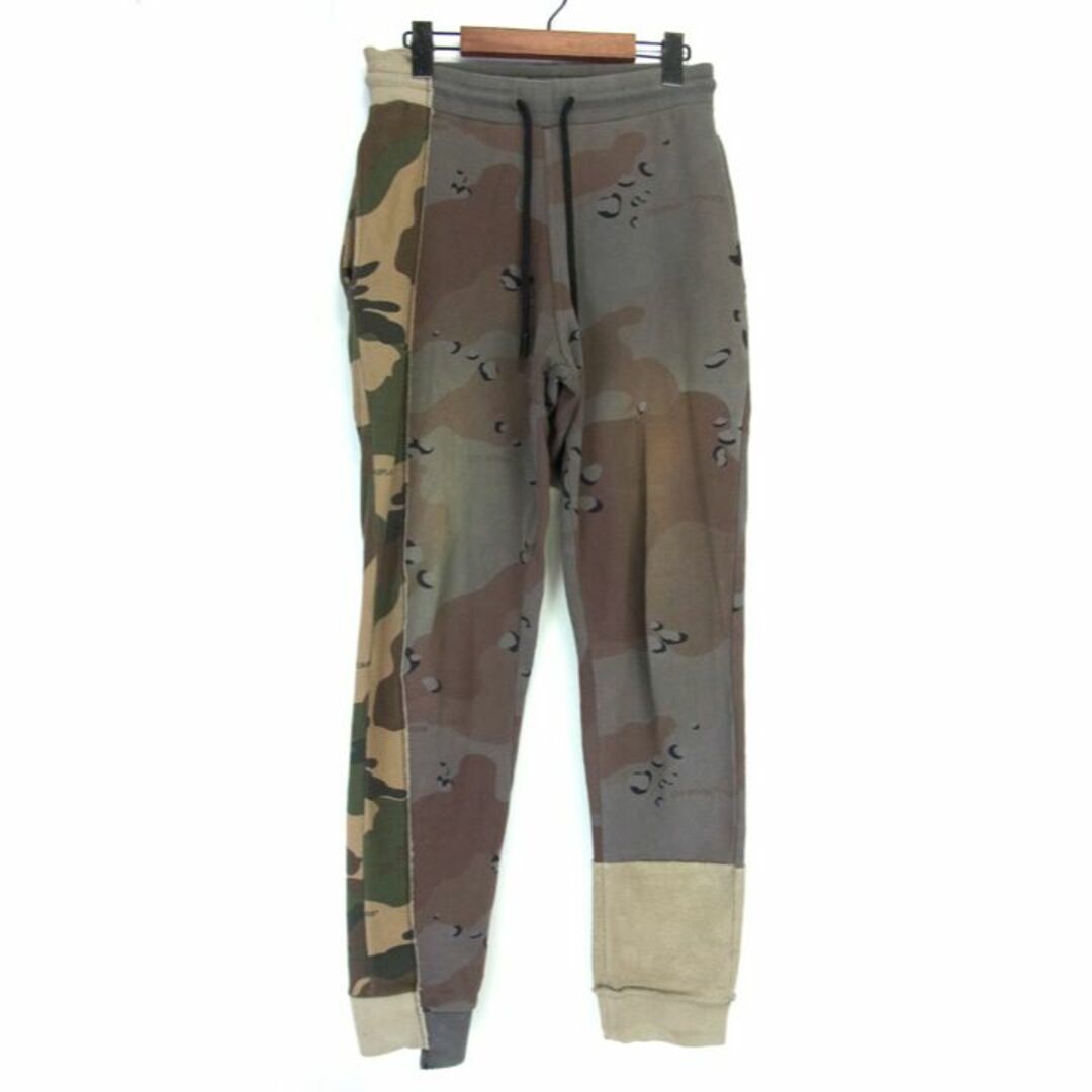 オフホワイト OFF WHITE ■ 18AW 【 MILITARY PRINT TROUSER OMCH010F18192032 】 ミリタリー プリント トラウザー スウェット パンツ w17073710状態コメント