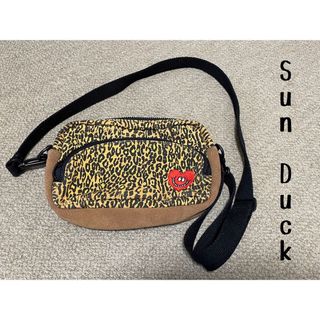 Sun Duck ヒョウ柄　ショルダーバッグ(ショルダーバッグ)