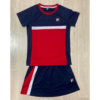 フィラ(FILA)のFILA(フィラ) テニスウェア　上下　Sサイズ(ウェア)