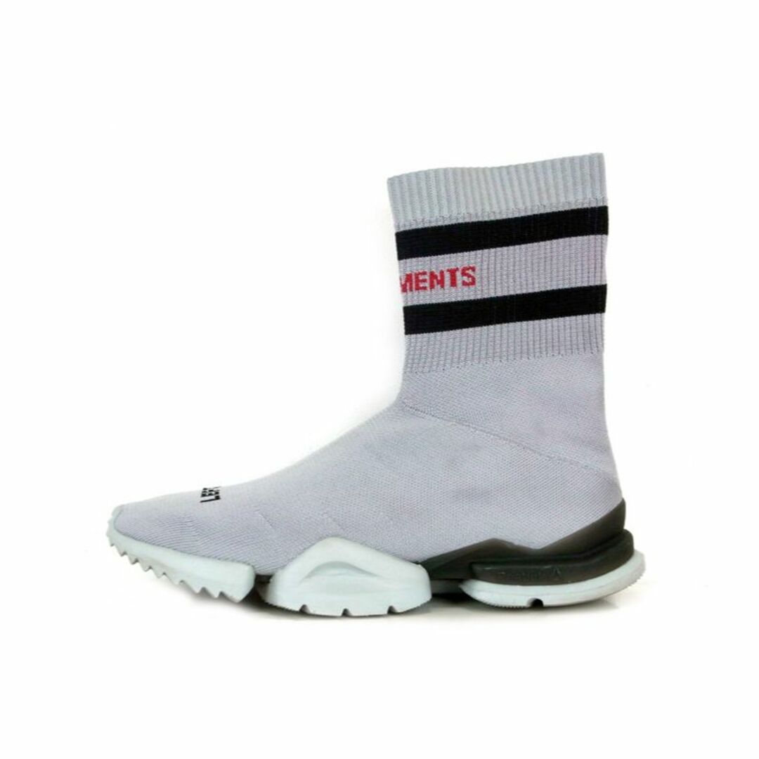 ヴェトモン VETEMENTS × リーボック Reebok ■ 17AW 【 SS CREW SOCK RUNNER CN3309 】 ソックス スニーカー w1707628cm採寸アウトソール最大縦