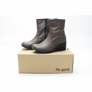 リゲッタ(Re:getA)の新品♪Re:getA サイドZIPウエッジブーツ(S)/03 (ブーツ)