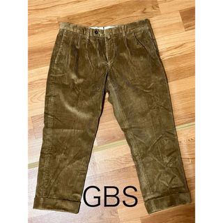 ジービーエストラウザーズ(GBS TROUSERS)のGBS TROUSERSジービーエストラウザーズ　コーデュロイ　パンツ　ブラウン(その他)